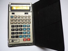 alter seltener Taschenrechner WELCO LC-40, 70er Jahre, Sammlerstück 