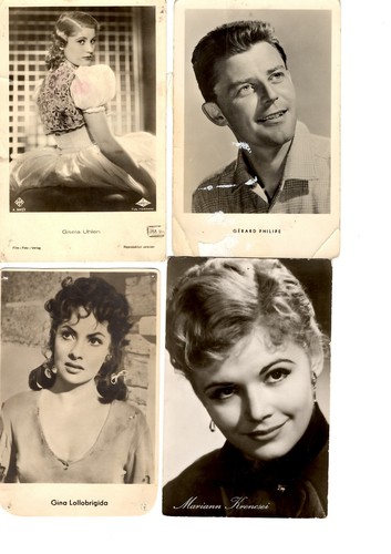 Autogrammkarten gina - 4,