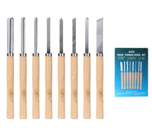 Drechselmesser set 8stk - drechselmesser,
