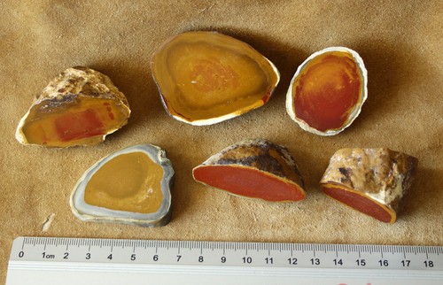 Roter feuerstein flint silex - roter,