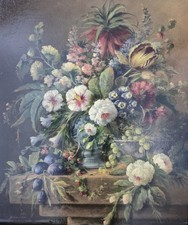 Ölgemälde Stillleben Blumen