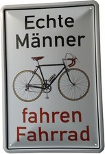 Blechschild 20x30 Fahrrad