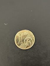 1 cent münze gold J 2007