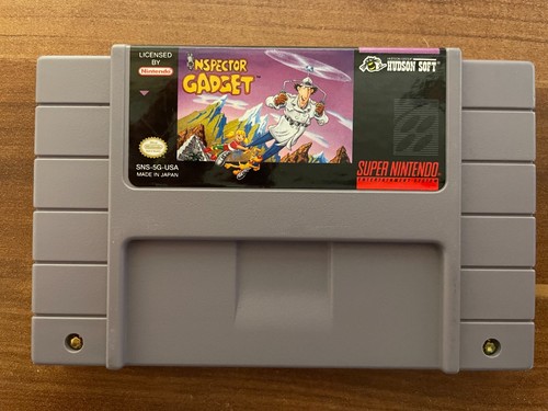 Inspector gadget snes - inspector, snes,