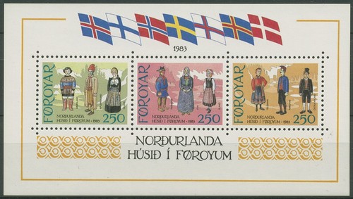 Färöer 1983 haus des - des, nordens