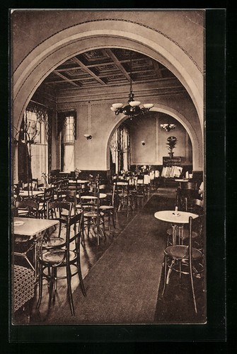 Rathenow ansichtskarte café - ansichtskarte,,
