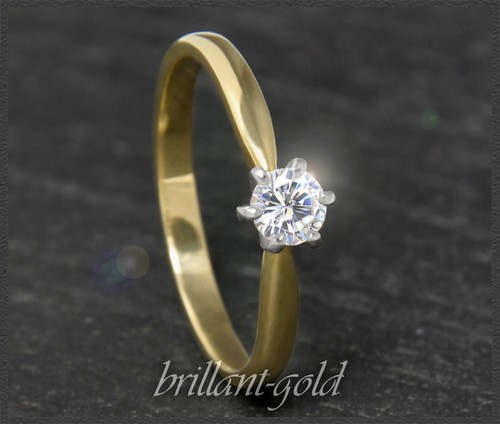 Lupenreiner diamant solitär - lupenreiner,