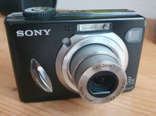 SONY "DSC-W15" Cyber-Shot Digitalkamera, schwarz, 5,1 MB, 3x opt. Zoom