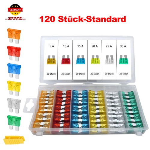 120stück kfz sicherungen - kfz, set