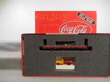 Lemke H0 LC21004 Güterwagen Rungenwagen mit LKW der DB Coca Cola in OVP