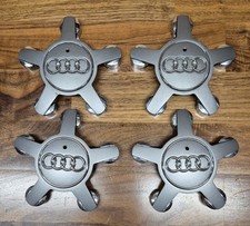 4x Original Audi Nabendeckel Felgendeckel A4 A5 A6 4F0601165