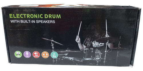 Electronic drum kit mit - drum,