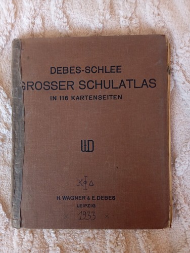 Alter schulatlas 1933 - alter,
