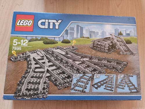 Lego city 7895 - city, schienen