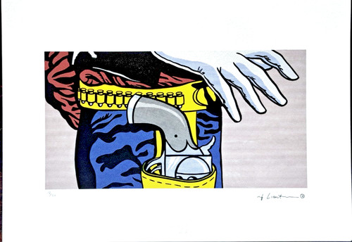 Roy lichtenstein fastes gun - roy,