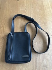 Calvin Klein CK Herren Tasche Schultertasche Schwarz