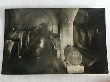 AK alte Karte 1930 Weingut Kaiserstuhl Weinfässer Weinkeller