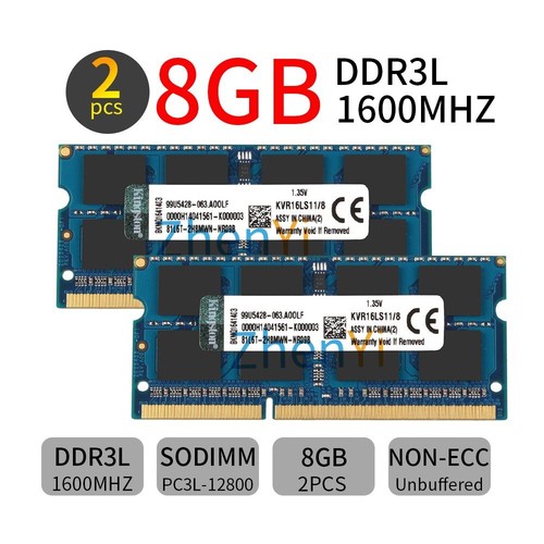 Kingston 16gb 8gb 4gb - 4gb, ddr3l