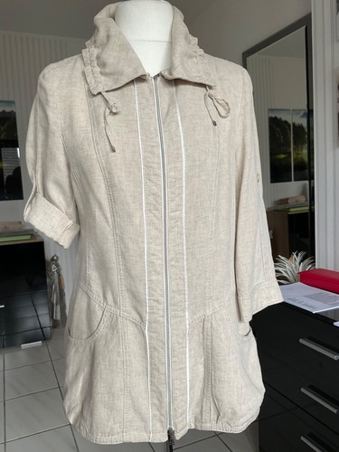 Damen jacke gelco leinen - 38, 40