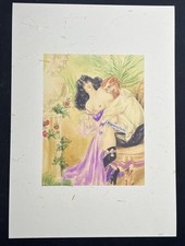 Erotischer Kunstdruck des Illustrateur ROBERTY  - La Mode Art Brut  Sex um 1890