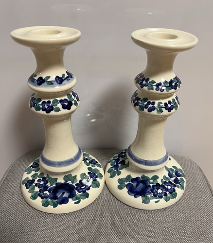 Vintage kerzenständer - 2x,