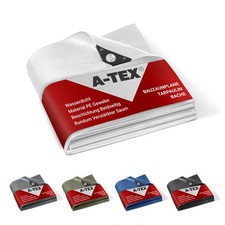 A-TEX® Bauzaunplane 140g/m² Sichtschutz blickdicht weiß grün blau schwarz grau