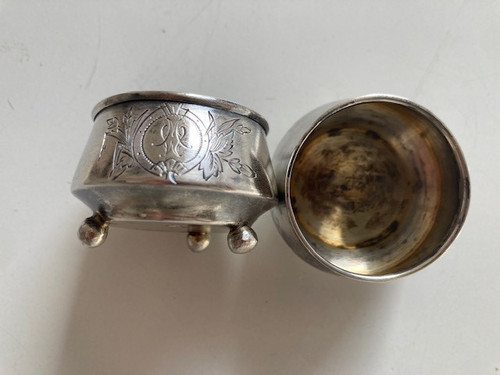 Zwei kleine salieren silver - kleine,