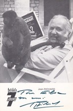 Jean Richard als "Kommissar Maigret" - original signiert