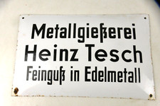 Emaille Schild Emailschild