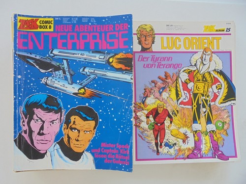 20x zack comic album paket - zack,