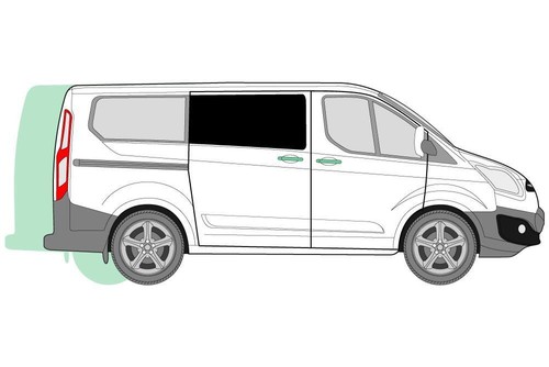 Ford transit custom rechts - transit,