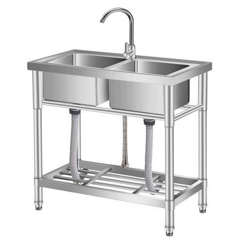 Edelstahl spüle becken - spüle, 2-becken