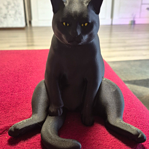 Schwarze katzenfigur deko - katzenfigur,