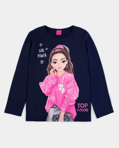 Topmodel shirt langarm 75081 - langarm,