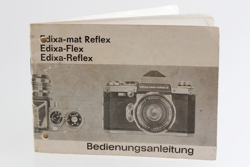 Bedienungsanleitung edixa mat - bedienungsanleitung, edixa-mat