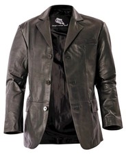 Herren leder jacke blazer - jacke,