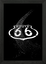 Route 66 Reifenspuren