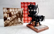 Modell der 1. Kugelschleifmaschine, Kugelmühle von FAG Kugelfischer von 1983 OVP