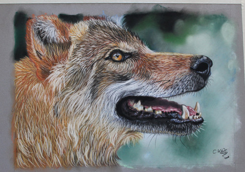 Original pastel painting - original,