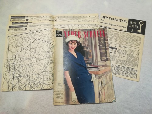 Vintage modezeitschrift 1959 - modezeitschrift, 3/1959