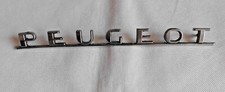 Schriftzug Peugeot Kofferraum Heck Länge ca. 30,7 cm siehe Fotos 