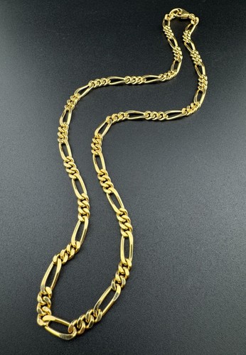 Figarokette 585 gold kette - figarokette, 14