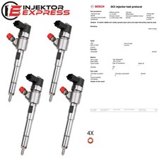 4x 0445110938 Einspritzdüse