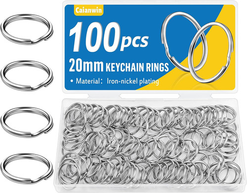 Metall schlüsselringe 20mm - metall-schlüsselringe,