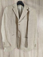 Schönes beiges Leinen Sakko Gr.46 von Montego -  gut erhalten
