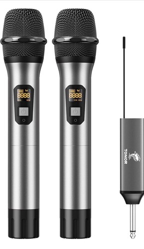 Tonor tw630 uhf dual mikrofon - uhf,