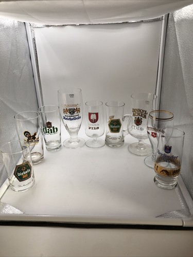 Biergläser sammler alte - sammler, 9x