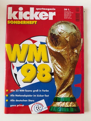 Kicker sonderheft fußball - sonderheft,