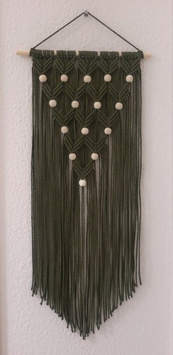 Makramee wandbehang boho - makramee,