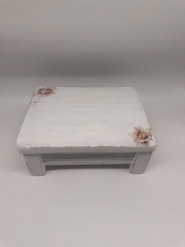 Shabby chic hocker - shabby,